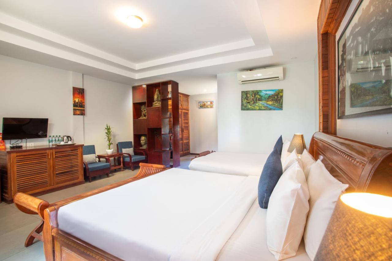 Samnak Lounge Hotel Siem Reap Luaran gambar
