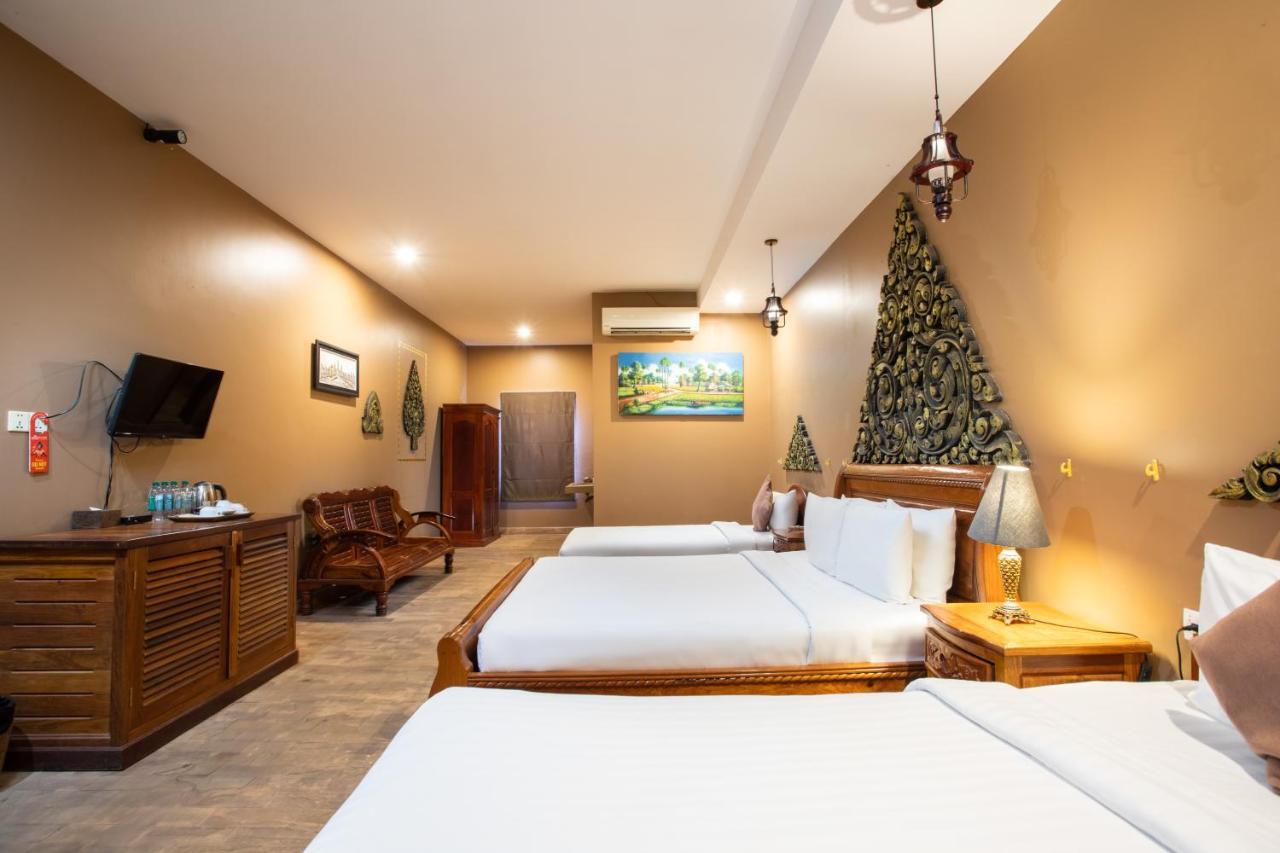 Samnak Lounge Hotel Siem Reap Luaran gambar