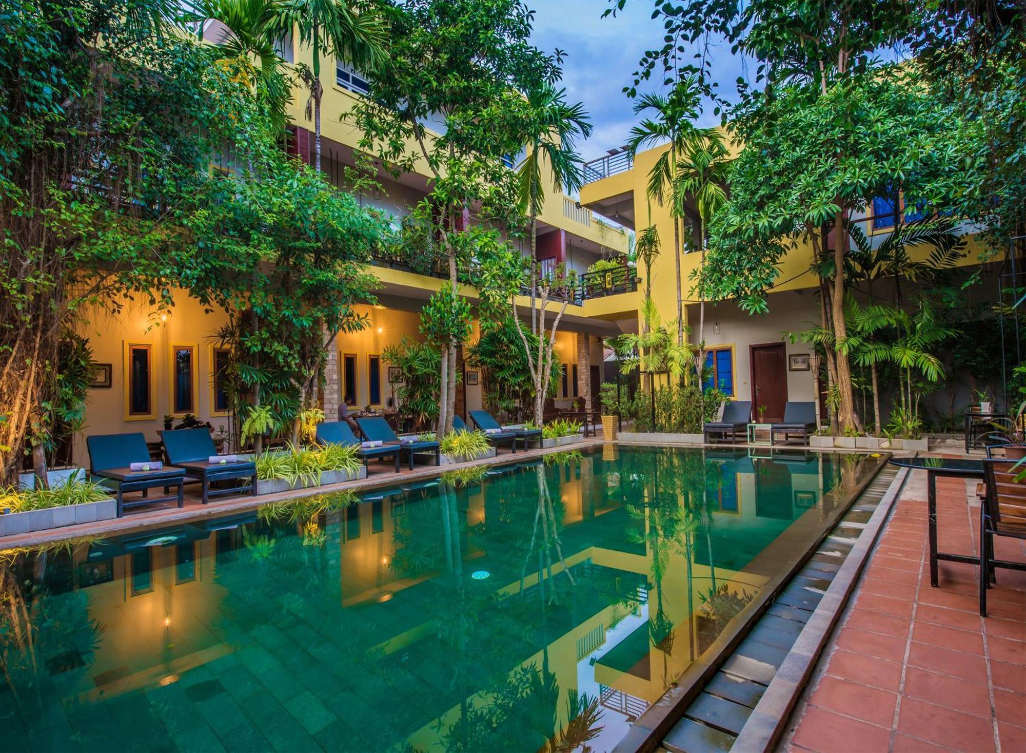 Samnak Lounge Hotel Siem Reap Luaran gambar