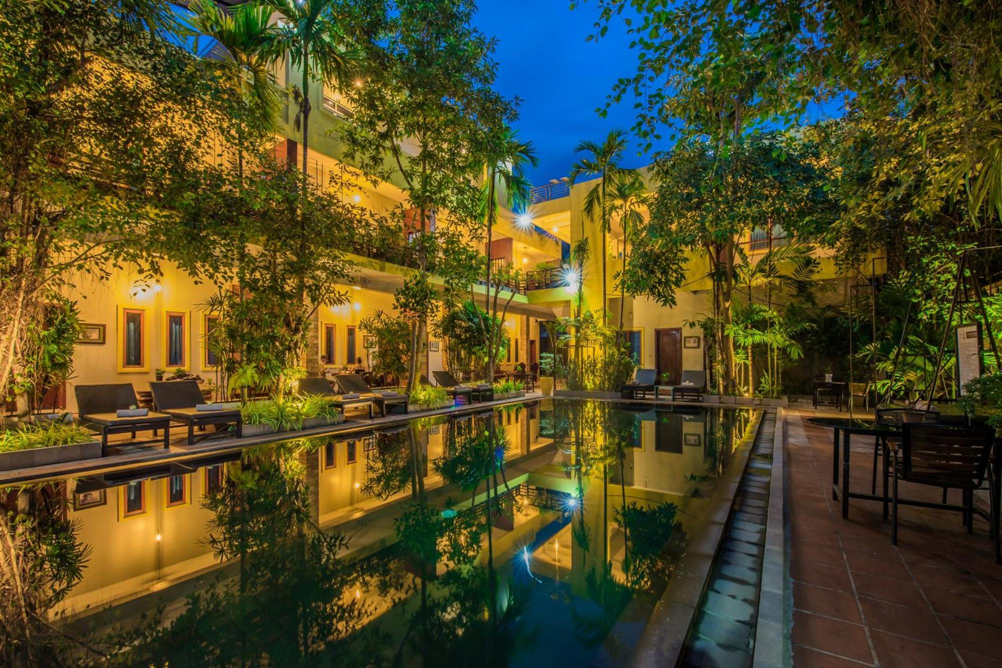 Samnak Lounge Hotel Siem Reap Luaran gambar
