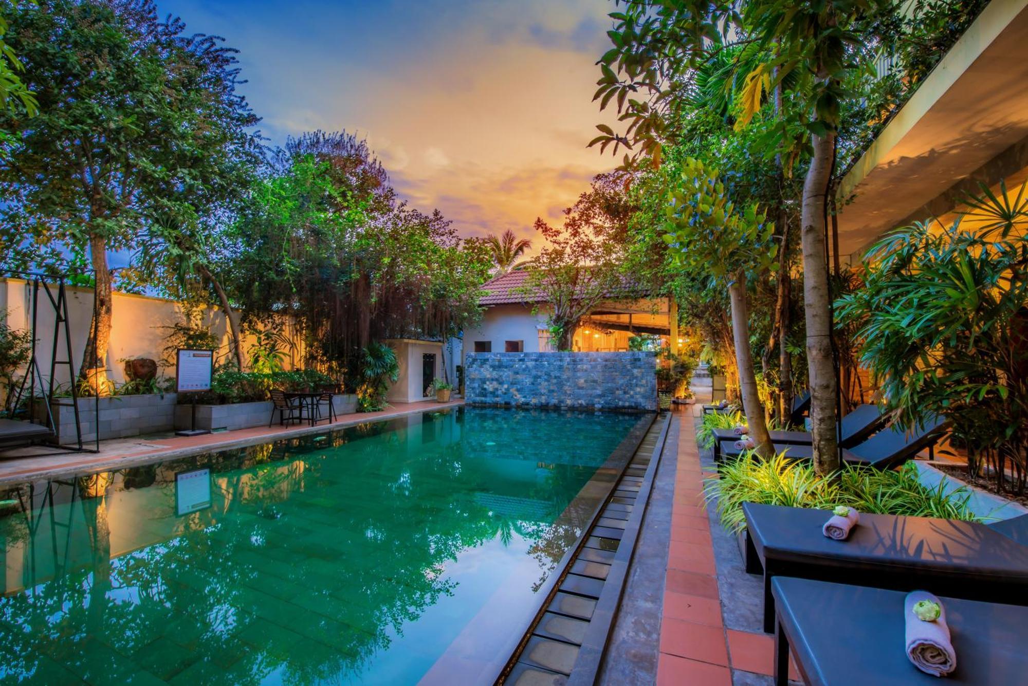 Samnak Lounge Hotel Siem Reap Luaran gambar