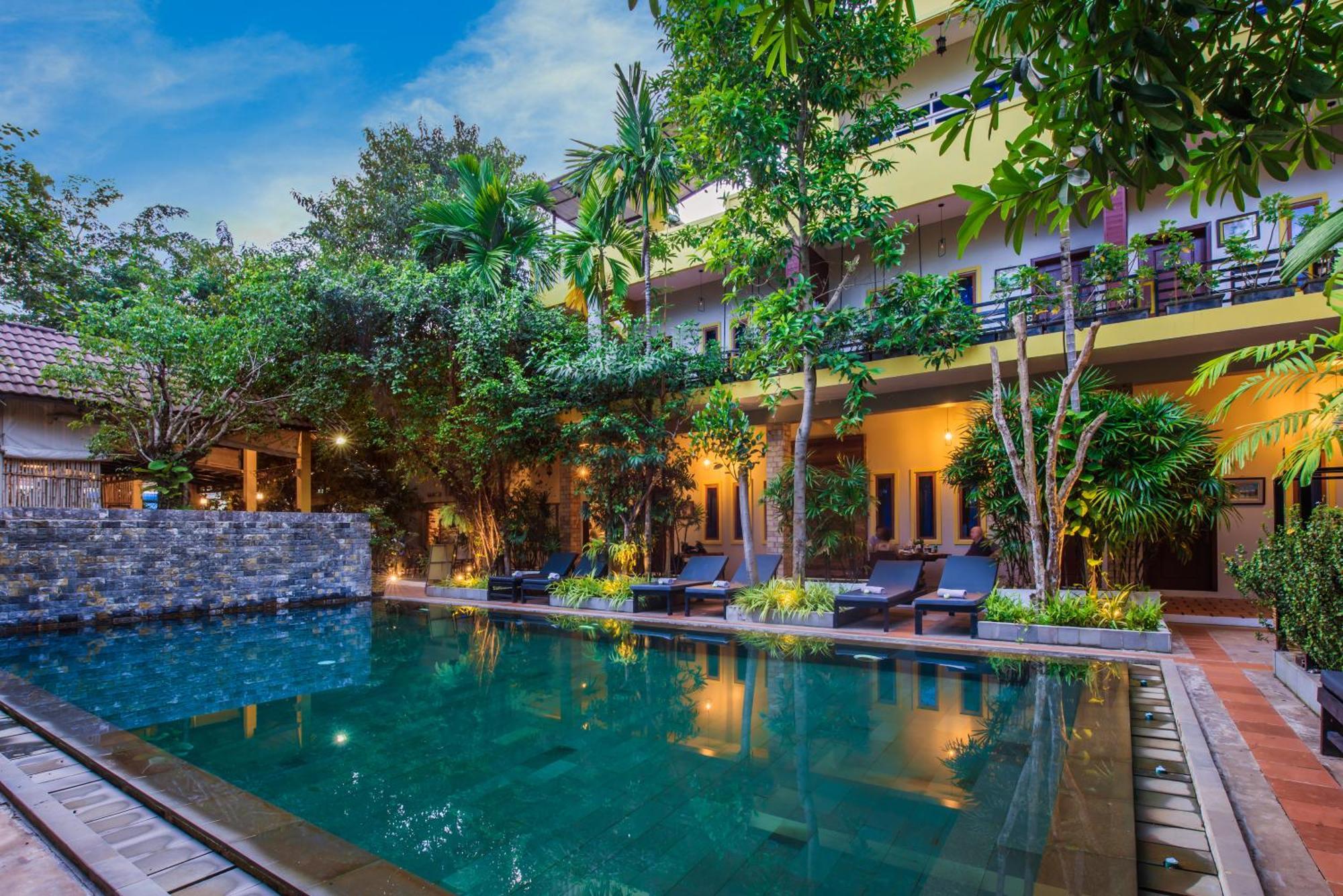 Samnak Lounge Hotel Siem Reap Luaran gambar